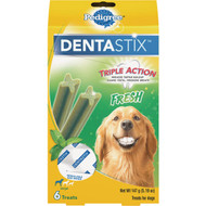 Pedigree Dentastix Large Dog Fresh Dental Dog Treat (6-Pack)