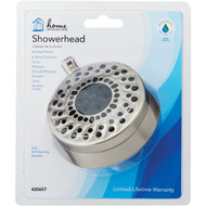 Home Impressions 6-Spray 1.8 GPM Fixed Shower Head  Brushed Nickel