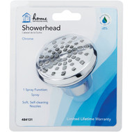 Home Impressions 1-Spray 1.8 GPM Fixed Shower Head  Chrome