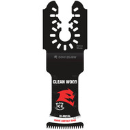 Diablo Universal Fit 1-1/4 In. Bi-Metal Oscillating Blade for Clean Wood
