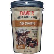 Dave's Sweet Tooth 4 Oz. Milk Chocolate Gourmet Soft Toffee