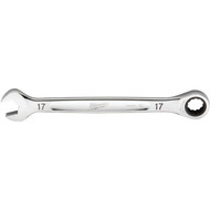 Milwaukee Metric 17 mm 12-Point Ratcheting Combination Wrench