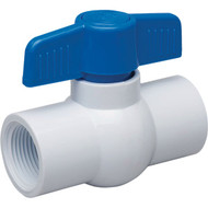 Proline 1/2 In. FIP x 1/2 In. FIP PVC Schedule 40 Quarter Turn Ball Valve  Non-NSF