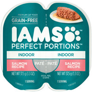 Iams Perfect Portions Indoor Formula 2.6 Oz. Salmon Flavor Adult Wet Cat Food