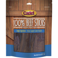 Cadet 100% Real Beef Strips for Medium Size Dogs  8 Oz.