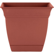 HC Companies Eclipse 10 In. x 10 In. x 8.75 In. Resin Clay Planter