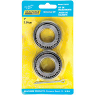 Seachoice 1 In. Marine Boat Trailer Bearing Set (2-Pack)