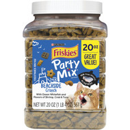 Purina Party Mix Beachside-Shrimp  Crab  & Tuna 20 Oz. Cat Treat