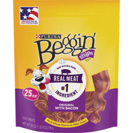 Purina Beggin' Strips Bacon Flavor Chewy Dog Treat  25 Oz.