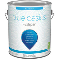 True Basics by Valspar Flat Interior Wall Paint  1 Gal.  Pastel Base