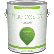 True Basics by Valspar Satin Exterior House Paint  1 Gal.  Tint Base