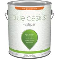 True Basics by Valspar Semi-Gloss Exterior House Paint  1 Gal.  Tint Base