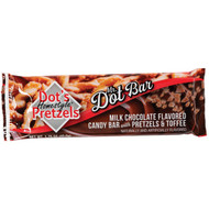 Dot's 1.75 Oz. Milk Chocolate Bar with Pretzels & Toffee