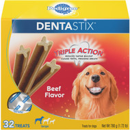 Pedigree Dentastix Large Dog Beef Flavor Dental Dog Treat (32-Pack)