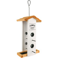 Nature's Way Farmhouse Cedar 1.5 Qt. Vertical Hopper Bird Feeder