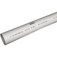 Charlotte Pipe 1/2 In. x 2 Ft. Schedule 40 PVC Pressure Pipe  Plain End