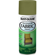Rust-Oleum 12 Oz. Flat/Matte Outdoor Fabric Spray Paint  Olive Green