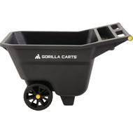 Gorilla Carts 5 Cu. Ft. Poly Yard Cart