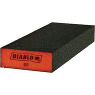 Diablo 2-1/2 In. x 4 In. x 1 In. 60-Grit (Medium) Extended Flat Edge Sanding Sponge