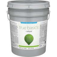True Basics by Valspar Flat Exterior Paint  5 Gal.  Pastel Base