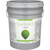 True Basics by Valspar Satin Exterior Paint  5 Gal.  Clear Base