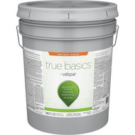 True Basics by Valspar Semi-Gloss Exterior Paint  5 Gal.  Clear Base