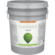 True Basics by Valspar Semi-Gloss Exterior Paint  5 Gal.  Pastel Base