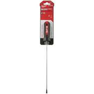 Milwaukee 3/16 In. x 8 In. Cushion Grip Cabinet Tip Slotted Screwdriver