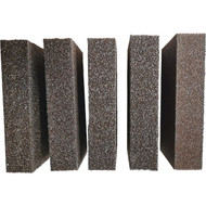 Jumbo All-Purpose 3 In. x 5 In. x 1 In. Medium/Coarse Sanding Sponge (5-Pack)