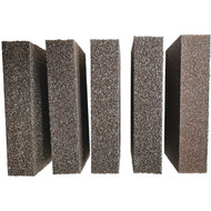 Jumbo All-Purpose 3 In. x 5 In. x 1 In. 80 Grit Medium Sanding Sponge (5-Pack)