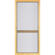 Screen Tight Woodcraft 36 In. W x 80 In. H x 1 In. Thick Natural Wood Screen Door