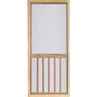 Screen Tight Timberline 32 In. W x 81 In. H x 1 In. Thick Pressure Treated Wood Screen Door
