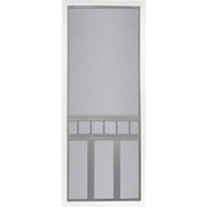 Screen Tight Waccamaw 36 In. W x 80 In. H x 1 In. Thick White Vinyl Screen Door