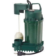 Zoeller 1/2 HP 115V Cast Iron Submersible Sump Pump  60 GPM