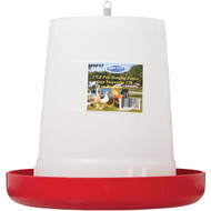 Farm-Tuff 17 Lb. Capacity Hanging Plastic Poultry Feeder