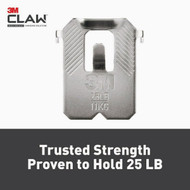 3M Claw 25 Lb. Drywall Picture Hanger with Temporary Spot Marker  1 Hanger  1 Marker