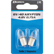 Dorcy Active Series Krypton 4.8V Flashlight Bulb (2-Pack)