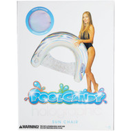 PoolCandy Holographic Sun Chair Pool Float