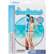 PoolCandy Stars & Stripes 72 In. Super Noodle Water Toy