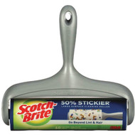 Scotch-Brite 50% Stickier Large Surface Lint Roller  8 In. x 31.4 Ft.