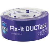 IPG 1.88 In. x 27 Yd. Fix-It Clear DuctTape
