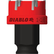Diablo 1-1/8 In. Steel Demon Carbide Teeth Hole Cutter