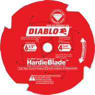 Diablo HardieBlade 6-1/2 In. x 4-Tooth (PCD) Fiber Cement Saw Blade