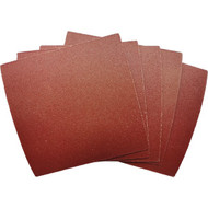 150 Grit 4-1/2 In. x 4-1/2 In. 1/4 Sheet Stick-On Power Sanding Sheet (5-Pack)