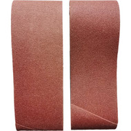 3 In. x 18 In. 120 Grit Heavy-Duty Premium Sanding Belt (2-Pack)