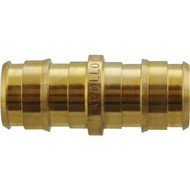 Apollo Retail 1/2 In. Barb x 1/2 In. Barb Brass PEX-A Coupling