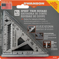 Swanson Speed 4-1/2 In. Aluminum Trim Square