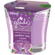 Glade 3.4 Oz. Happy-Go-Lilac Candle