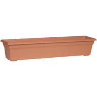 Novelty Countryside 30 In. Plastic Terra Flower Box Planter