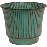 Robert Allen Madison 6.75 In. x 8 In. x 8 In. Ironstone Metal Surf Planter